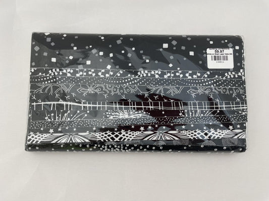 White on Black 10" Squares (40)