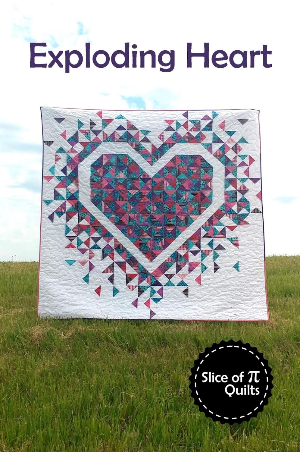 Exploding Heart – Quilting Confections