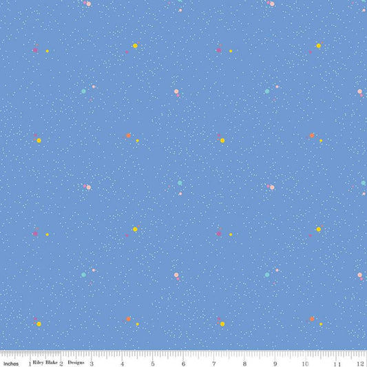 Colour Wall Dots, Periwinkle