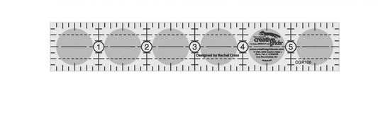 CGR Ruler 1" x 6"
