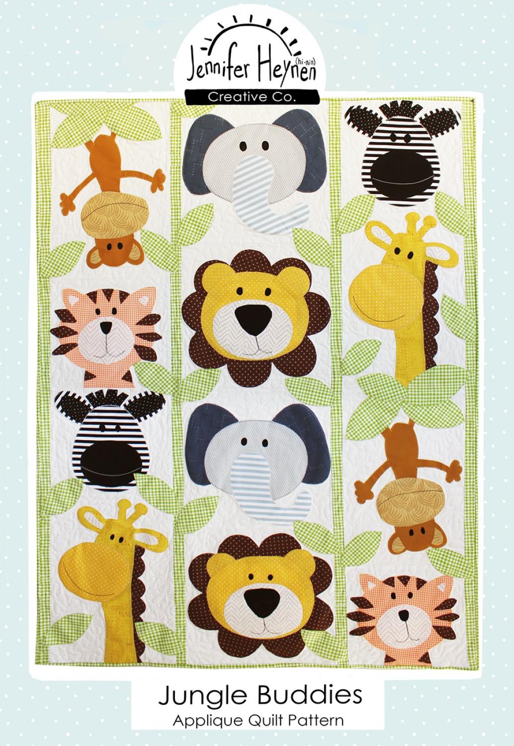 Jungle Buddies Pattern
