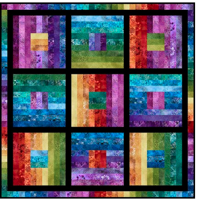 Strip Prism Quilt Ptn