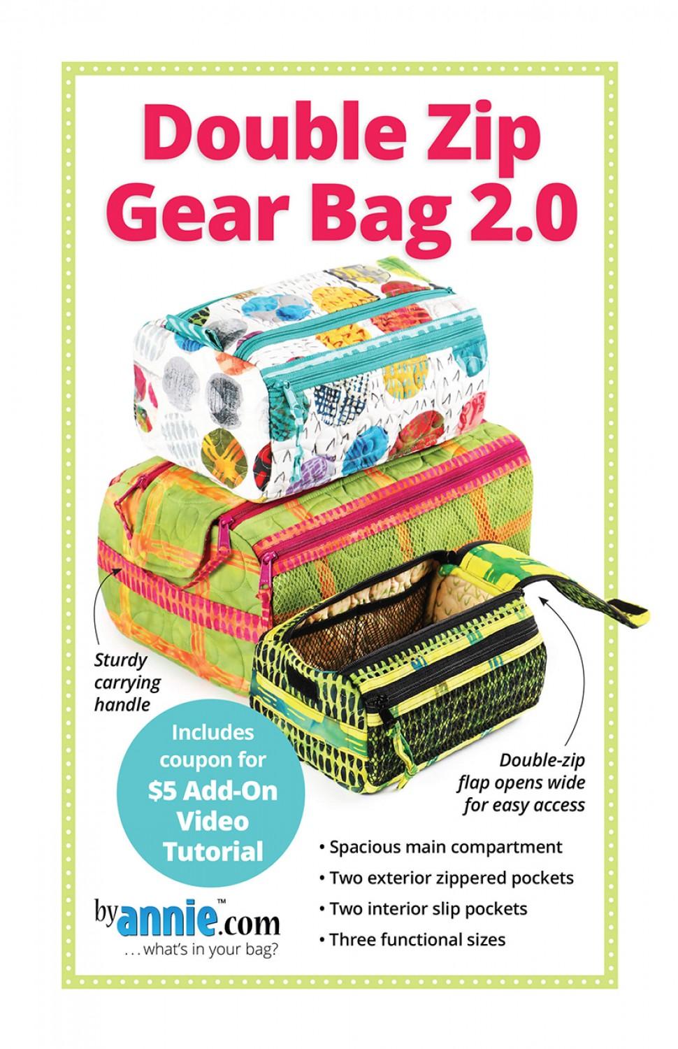 Double Zip Gear Bag