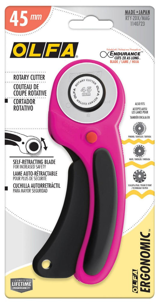 Rotary Cutter, 45mm Magenta
