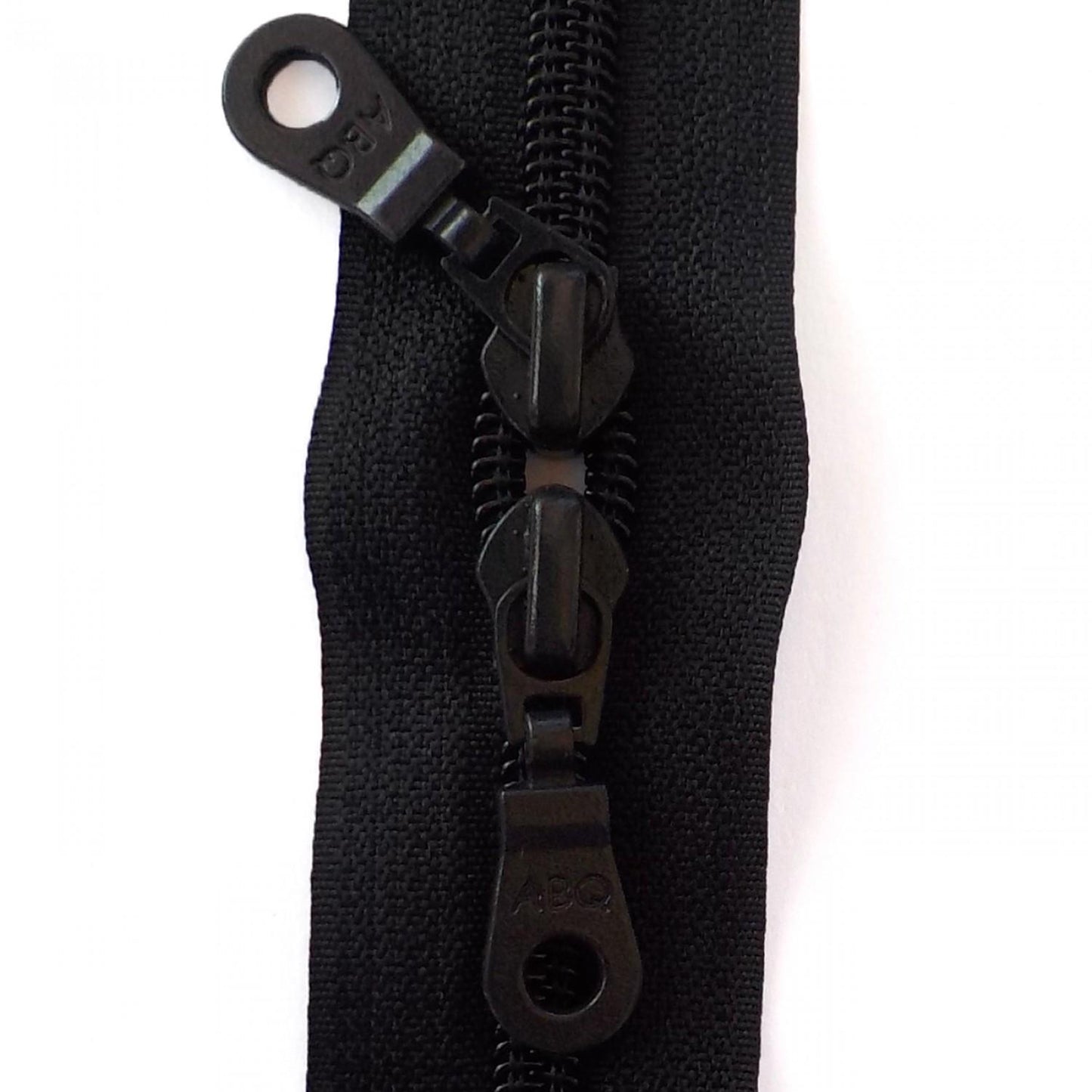 Zipper - 30" Dual Pull Black