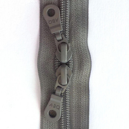 Zipper - 30" Dual Pull Charc