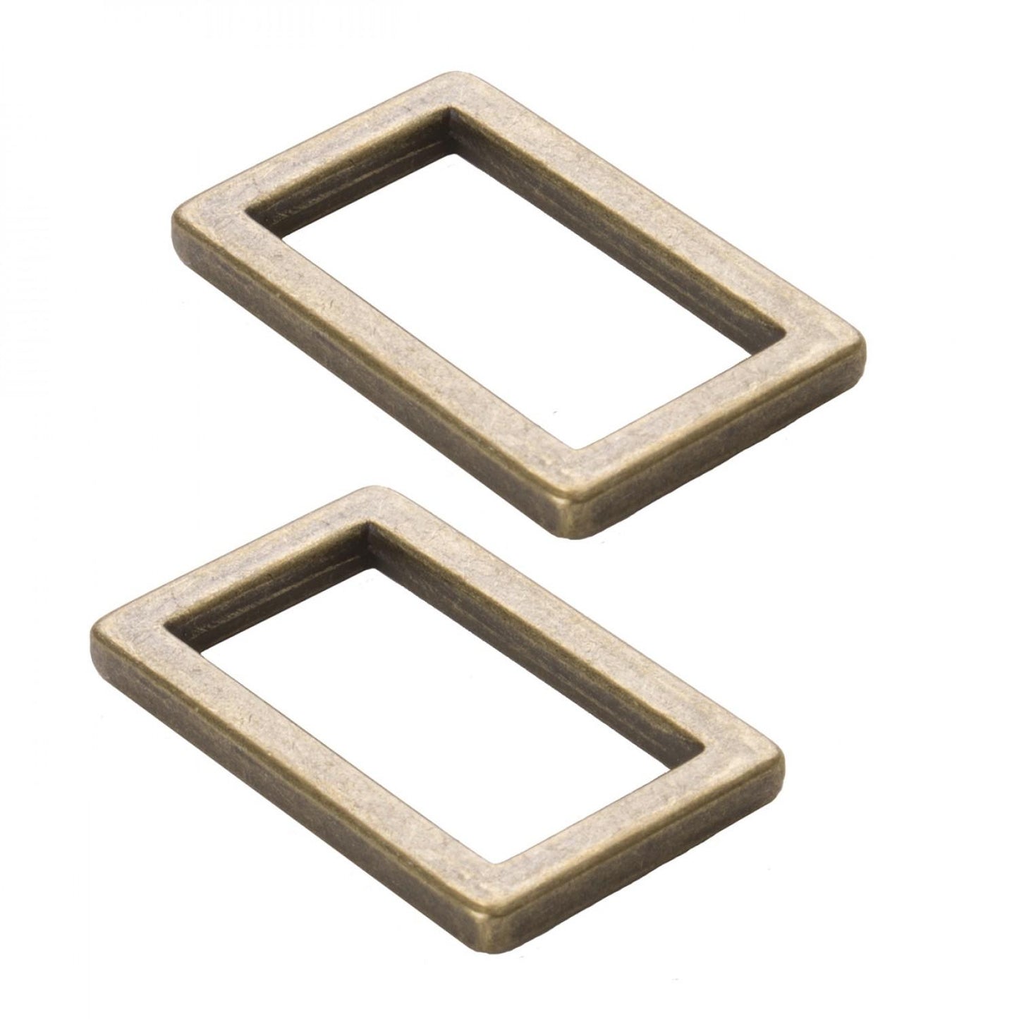 Rect. Ring. Flat 1" Ant. Brass
