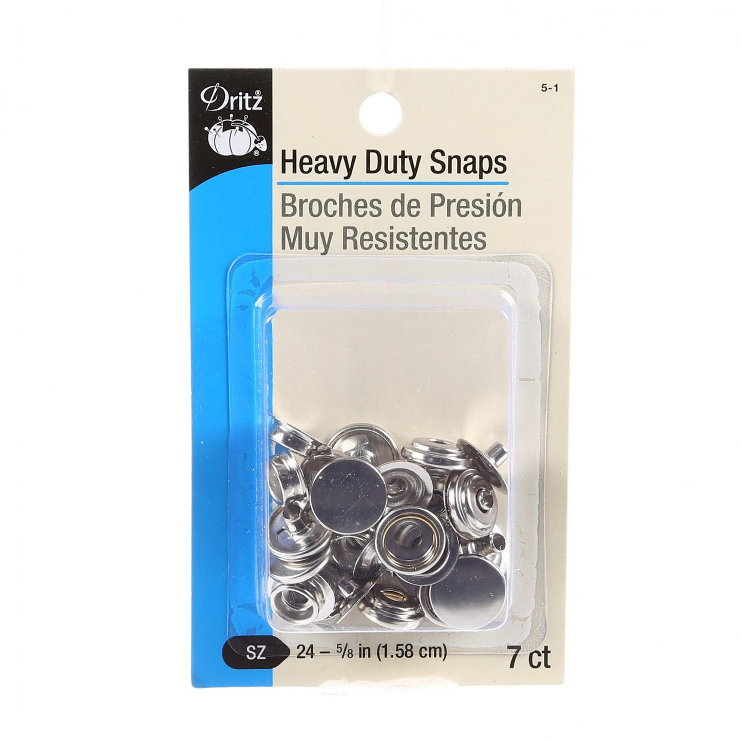 Heavy Duty Snaps- Metal (Set of 2)
