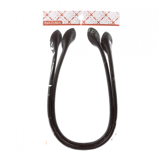 Emma Leather Handle - Black