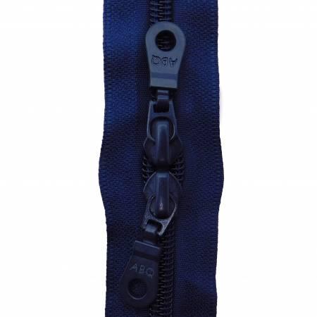 Zipper - 30" Dual Pull Navy