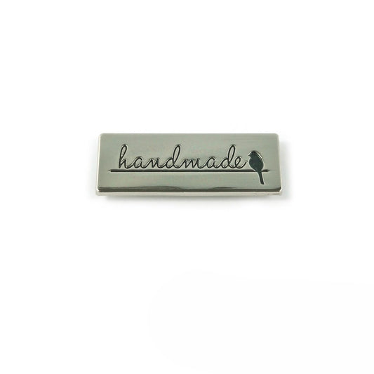 EL. Rect Nickel Handmade Label
